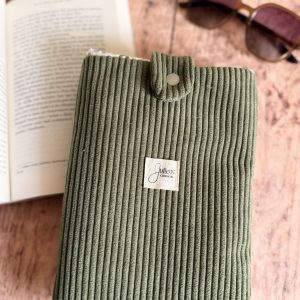 Pochette à livre Olive - Format broché