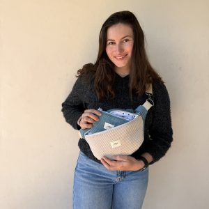 Porte-monnaie Bleuet - Collection Premiers Jours Doux