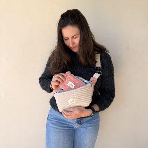 Porte-monnaie Rose Musquée - Collection Premiers Jours Doux