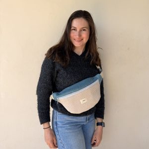 Sac banane Bleuet - Collection Premiers Jours Doux